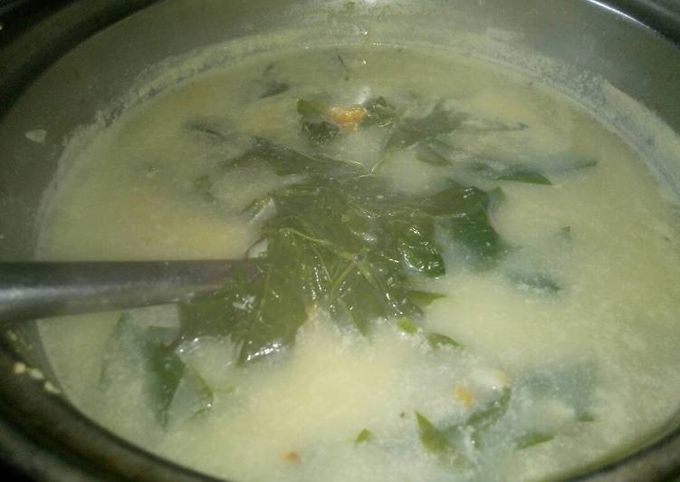 Resep Sayur bobor daun kacang panjang yang Bikin Ngiler