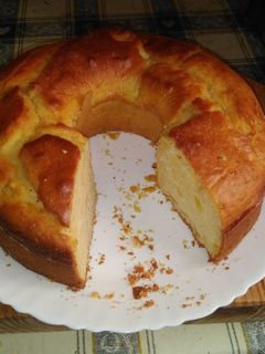 Una foto de Bizcocho de manzana