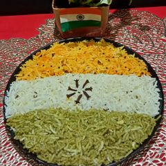 A picture of Tricolour Pulao.
