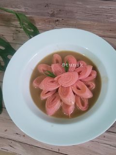 Foto resep Dadar Gunting Kuah Kinca