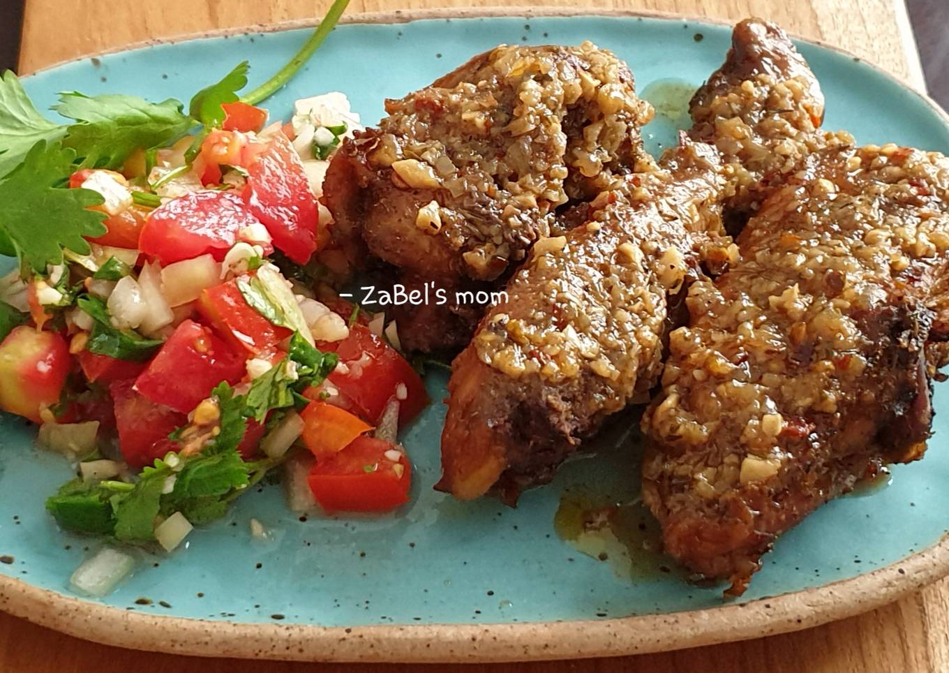 Ayam Panggang bumbu Cajun