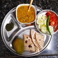 Quick Fix dinner Dal Roti A picture of Quick Fix dinner Dal Roti.
