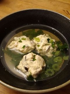 {減醣料理}香菇雞肉丸子湯 的食譜成品照片