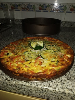Foto principal de Pastel de verduras y bacon