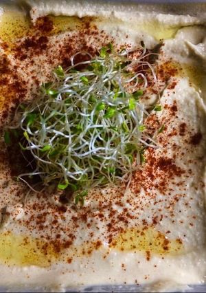 Una foto de Hummus