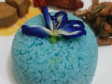 Nasi Uduk Bunga Telang
