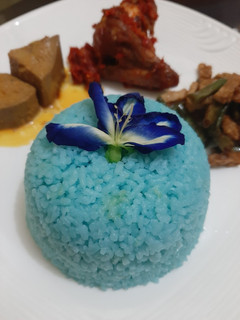 Foto resep Nasi Uduk Bunga Telang