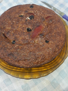 Una foto de Torta de avena y banana