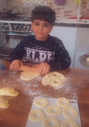 عکسی از دستور دونات