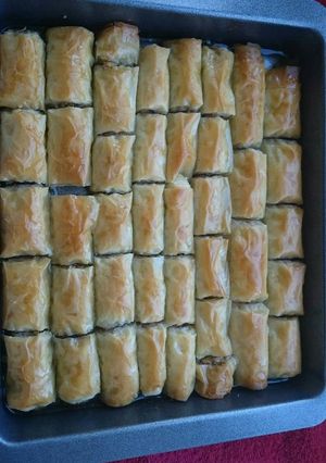 صورة لوصفة البقلاوة السورية سريعة وسهلة