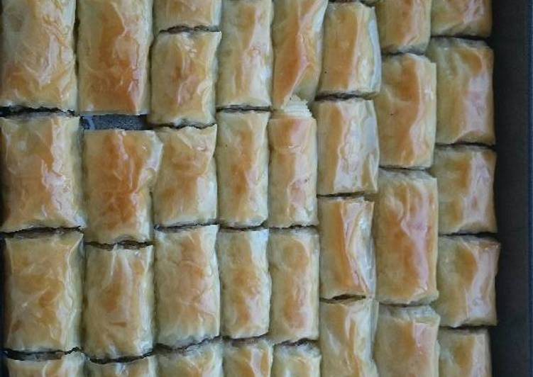 البقلاوة السورية سريعة وسهلة