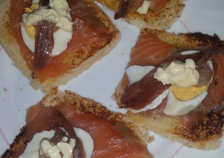 Pinchito de salmón