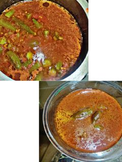 عکسی از دستور خورشت بامیه