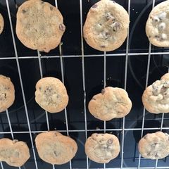 Choco chip cookies A picture of Choco chip cookies.