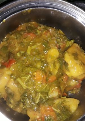 A picture of Porridge yam.