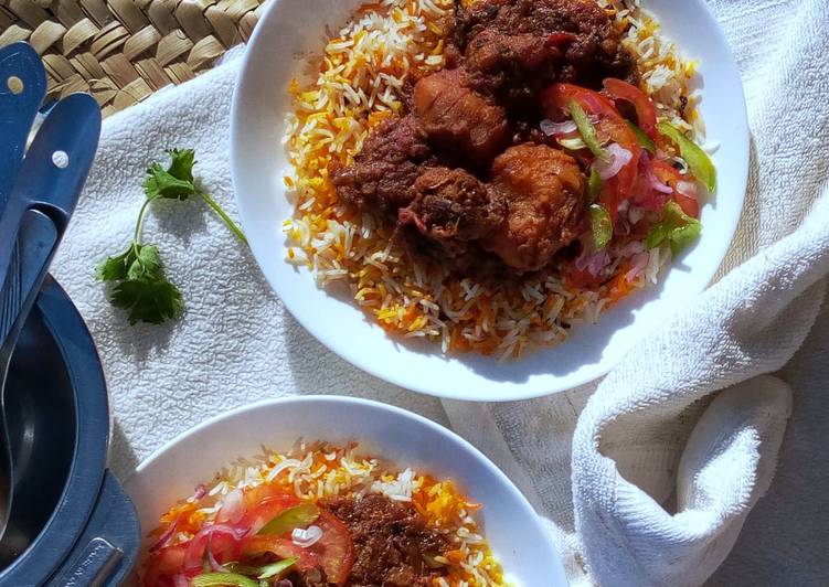 Beef Biryani Curry with Pawpaw