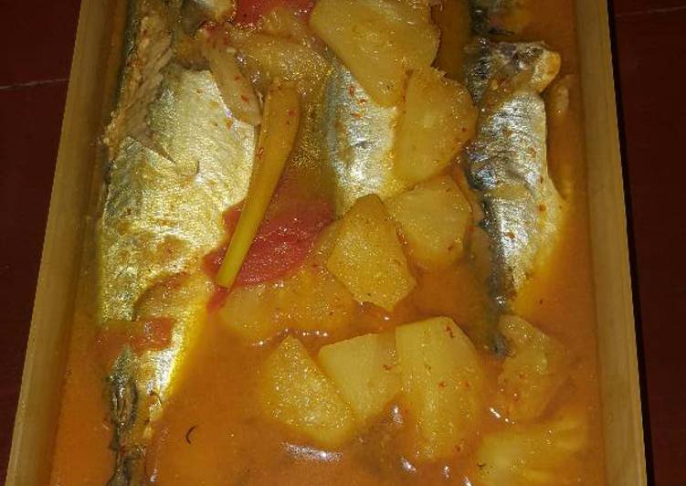 Proses mengolah Lempah ikan yang nikmat