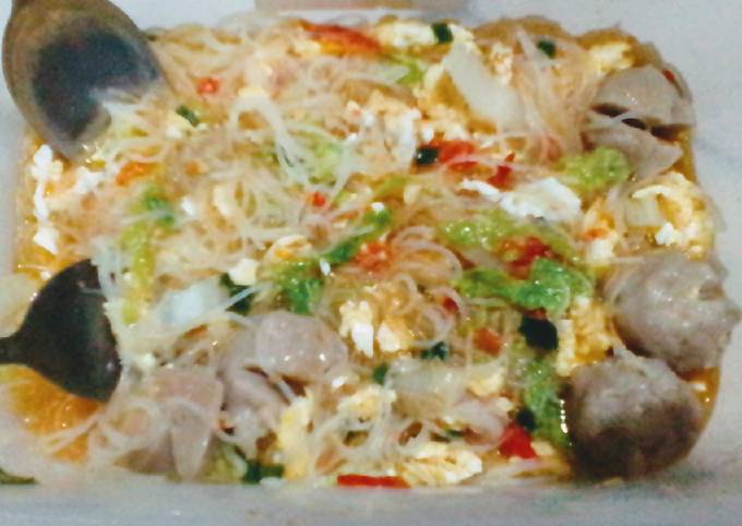 Resep Bihun Rebus Ala Mmh Rama Oleh Mmarama Cookpad