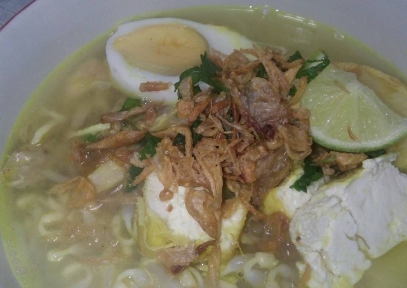 Soto Ayam ala Thia