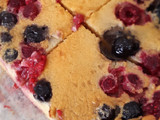 Postre de frutos rojos🍓🍒🍇