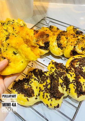 Foto resep PullApart Bread (Sweet&Savoury)