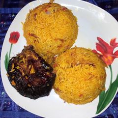 A picture of How to make Banga Rice.