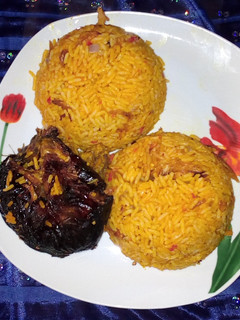 A picture of How to make Banga Rice.