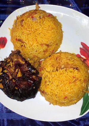 A picture of How to make Banga Rice.