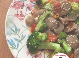 Foto resep Capcay baso sambal tomat pedas #homemadebylita