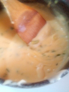 Una foto de Salsa saborizada de queso