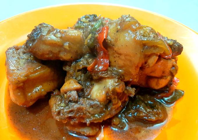 Ayam Saus Tiram (Bumbu Iris)