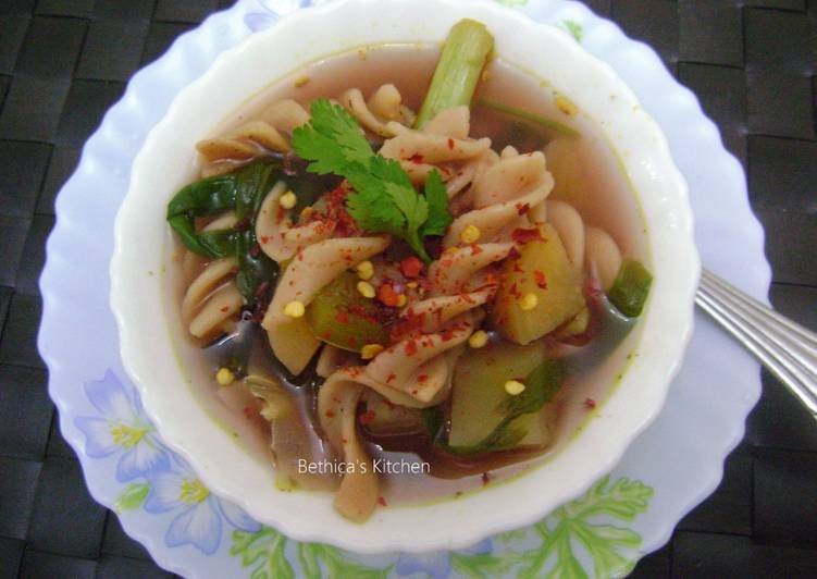 Recipe of Speedy Pasta Vegetable Soup