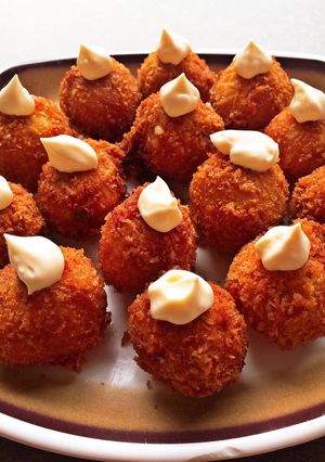 Foto resep Cheesy Melted Chicken Ball