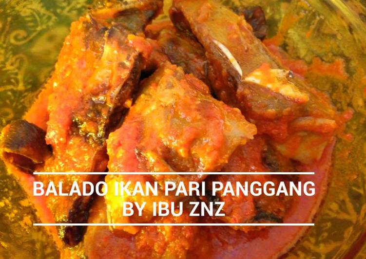 Resep Balado Ikan Pari Panggang yang praktis