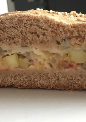 Una foto de Calzone veggie
