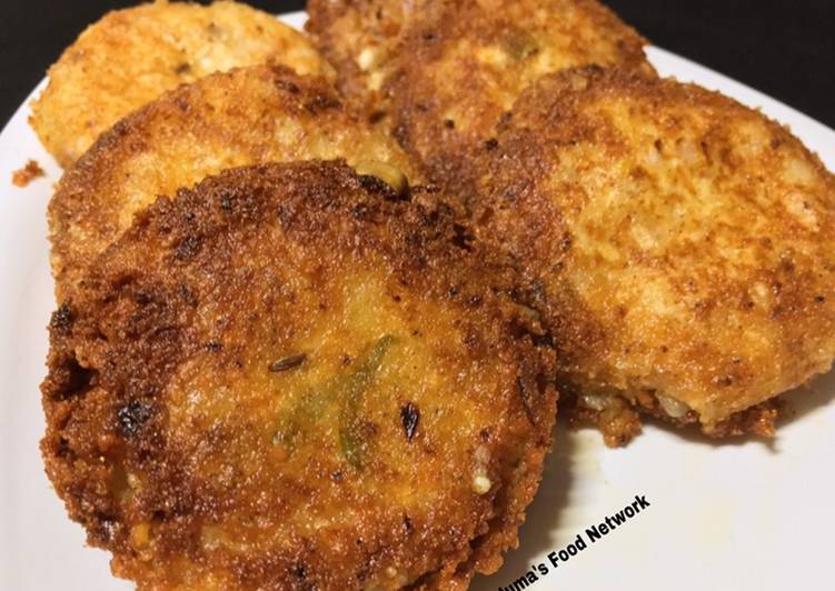 Paneer Potato Patties