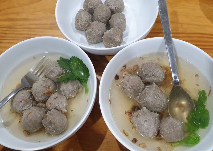 Resep Bakso Pentol Daging Oleh Dyan Calleia Cookpad