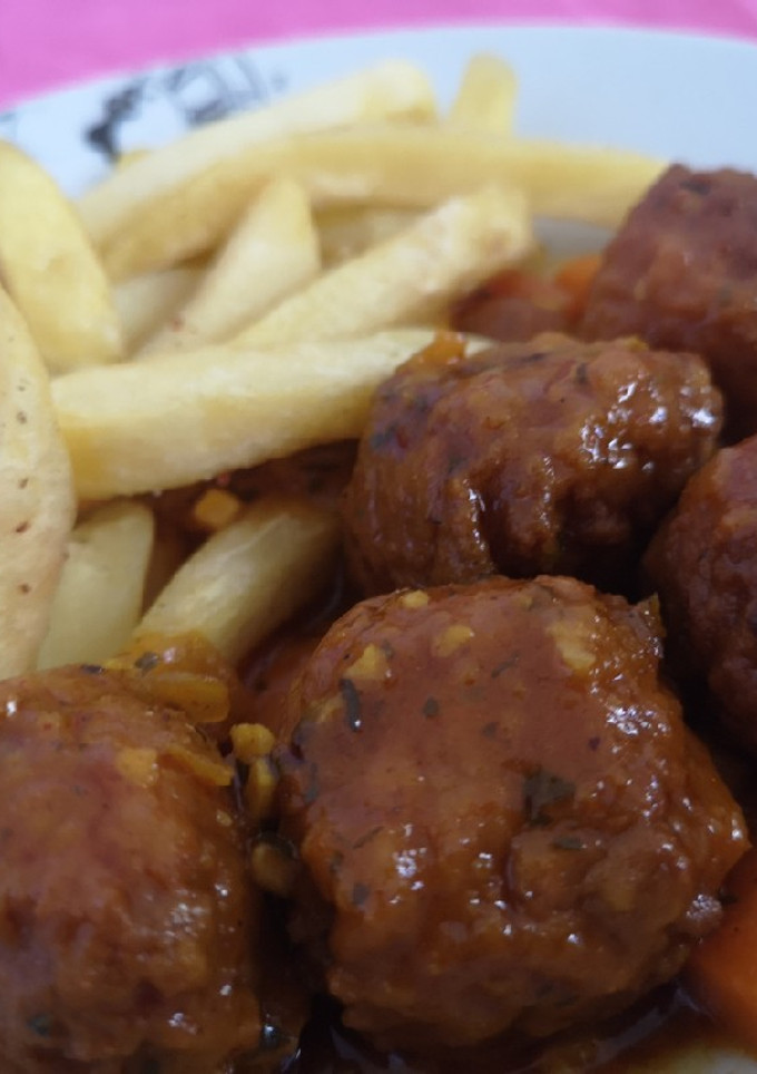 Una foto de Albóndigas en salsa (económica)