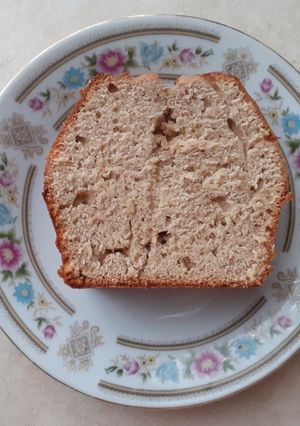 Una foto de Budín de banana con harina de avena