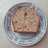 Budín de banana con harina de avena
