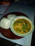 Fufu with Oha soup