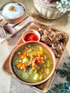 Foto resep Japanese Curry with Chicken Katsu
