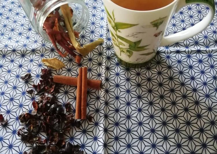 Comment Cuisiner Tisane de cynorhodon, cannelle et pomme