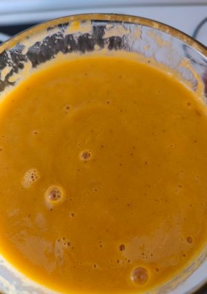 Una foto de Crema de Zanahoria