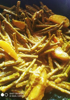 सहजन की सब्जी (Sahjan ki sabzi recipe in hindi) रेसिपी मुख्य फोटो