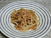 Gambar mie udon goreng seafood