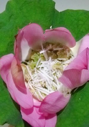 Hình của món Xôi cốm hạt sen.