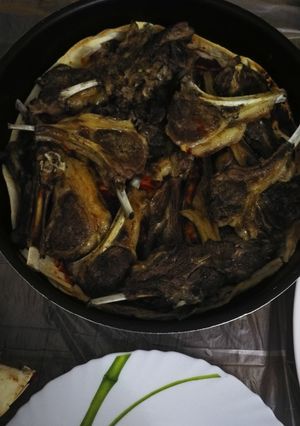صورة لوصفة ريش خروف مشويه (أضلاع)