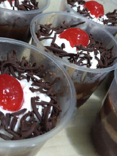 Foto resep Puding Blackforest