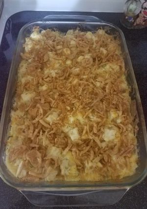 A picture of Chicken casserole.